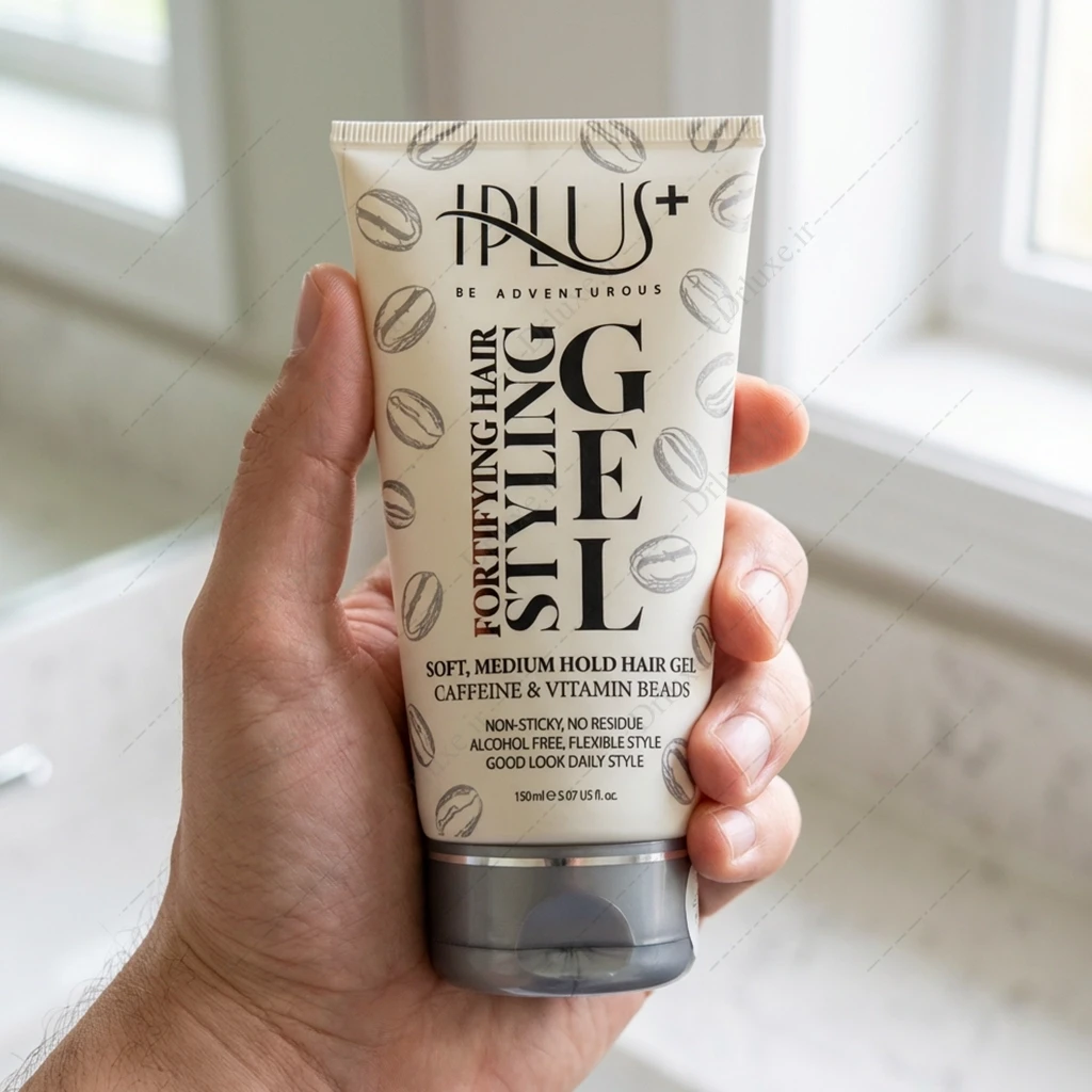 ژل حالت دهنده و تقویت کننده موی سر ویتامین و کافئین آی پلاس